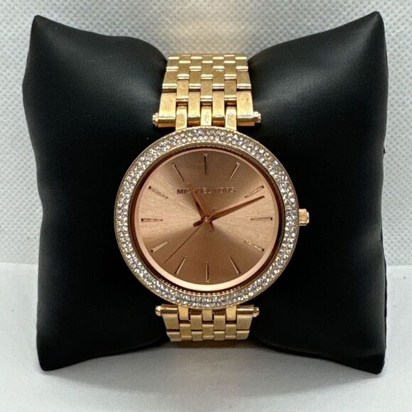 Michael Kors Darci MK3192 Women\'s Rose Gold Stainless Steel Analog Watch JNA605 main image 4